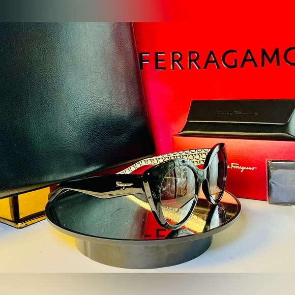 SALVATORE FERRAGAMO SUNGLASSES NEW - Picture 6 of 13
